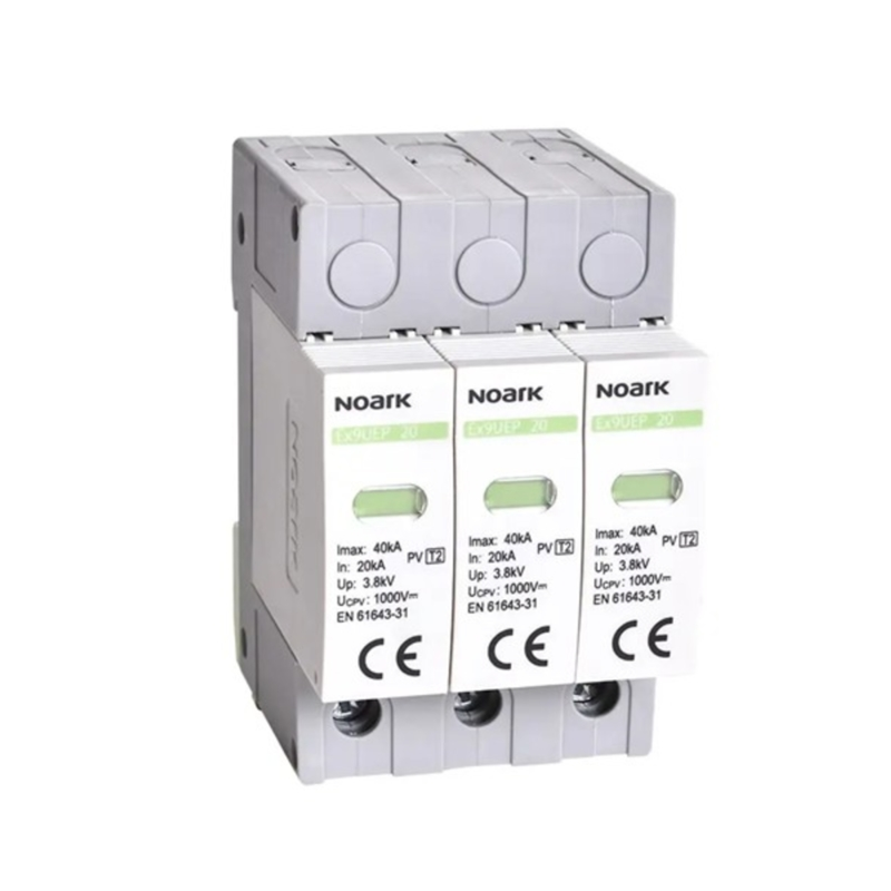 Descargador Sobretensión Tipo 2 3P Paneles Solares 1200V