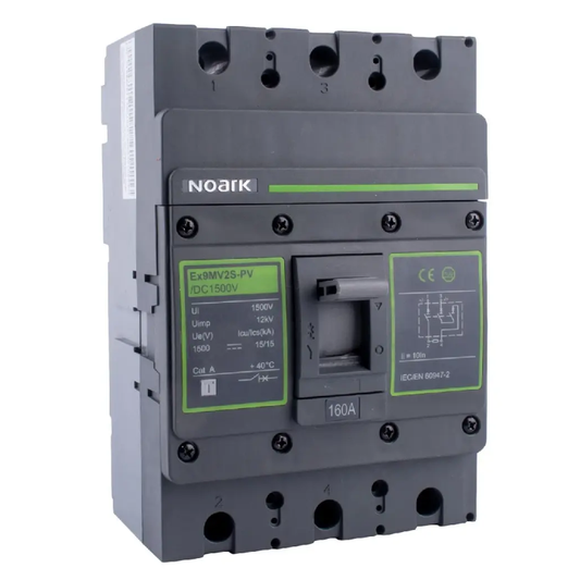 Breaker Fijo 160A DC1500V Paneles Solares Ex9MV2S-PV