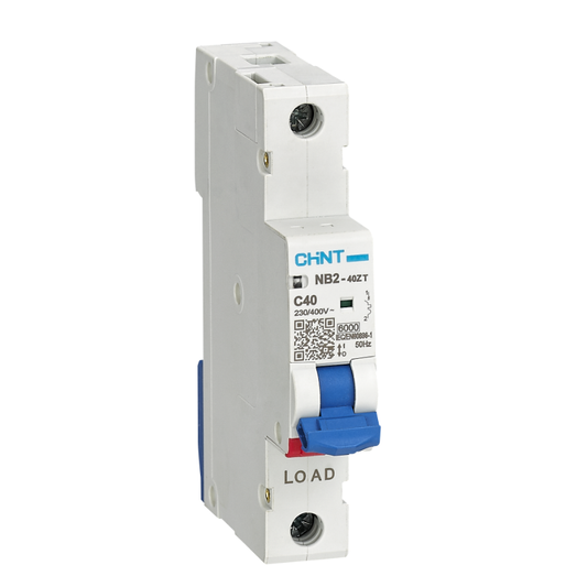 Disyuntor Termomagnético Smart NB2-40ZT 1P C16A 6kA