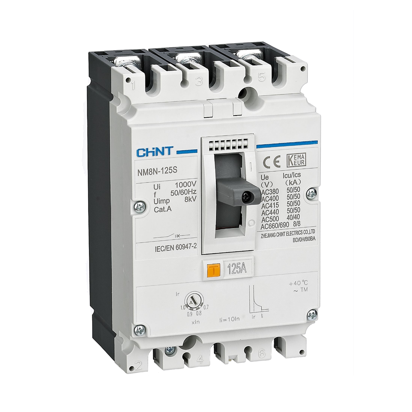 Breaker Regulable 280-400A 3P 415V 50kA NM8N-400S