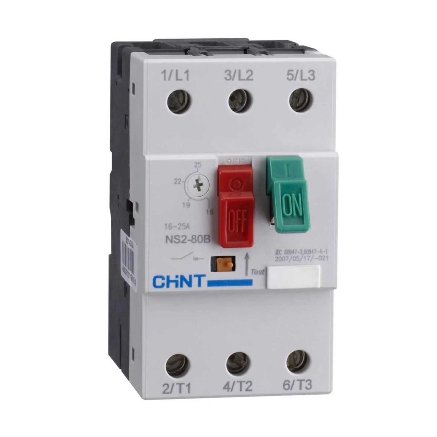 Guardamotor con Teclas NS2-80B 40-63A